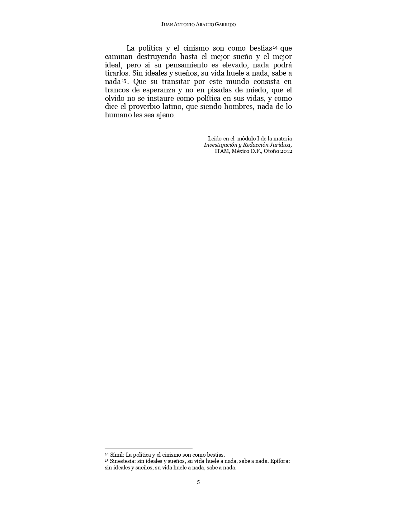 Discurso Antonio Araujo