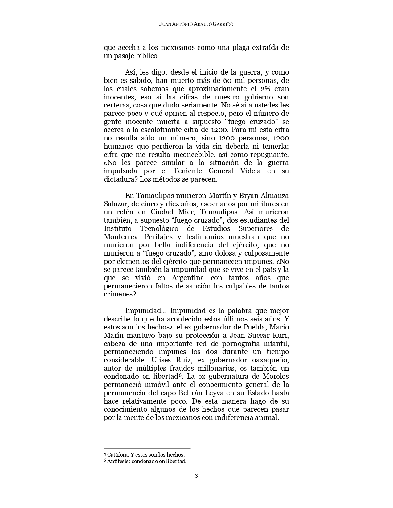 Discurso Antonio Araujo