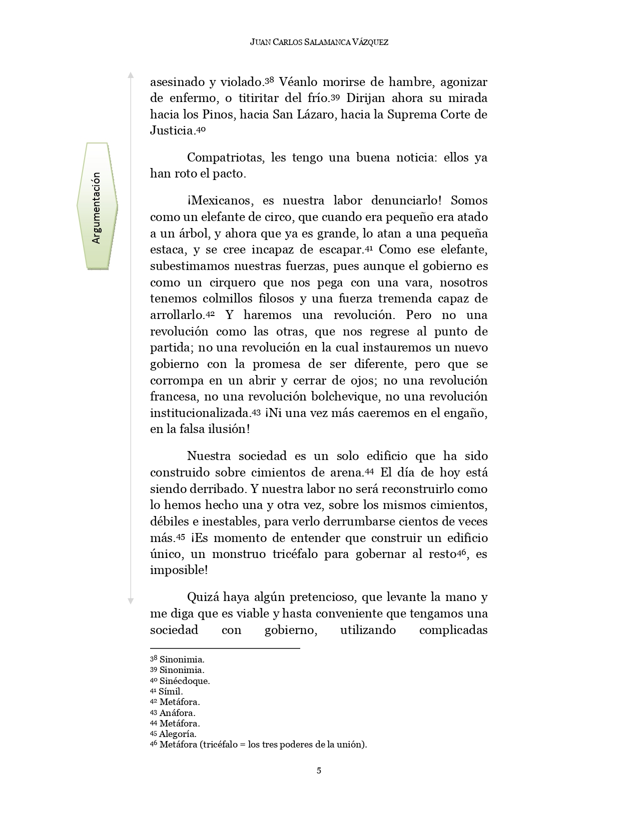 Discurso Juan Salamanca